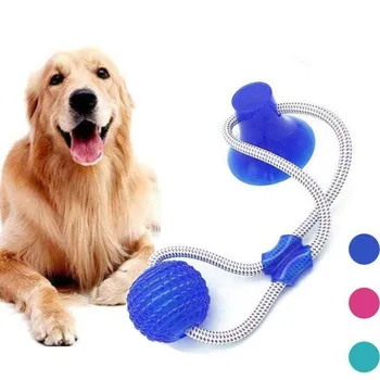 Pet Intelligence Bite Resistant Toy Dog Interactive Sucker Push TPR Ball Elastic Rope Dog Teeth Cleaning Chewing Molar Toy
Pet Intelligence Bite Resistant Toy Dog Interactive Sucker Push TPR Ball Elastic Rope Dog Teeth Cleaning Chewing Molar Toy
