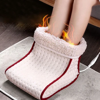 Heated Plug-Type Electric Warm Foot Warmer Washable Heats Control Settings Warmer Cushion Thermal Foot Warmer Massage
Heated Plug-Type Electric Warm Foot Warmer Washable Heats Control Settings Warmer Cushion Thermal Foot Warmer Massage