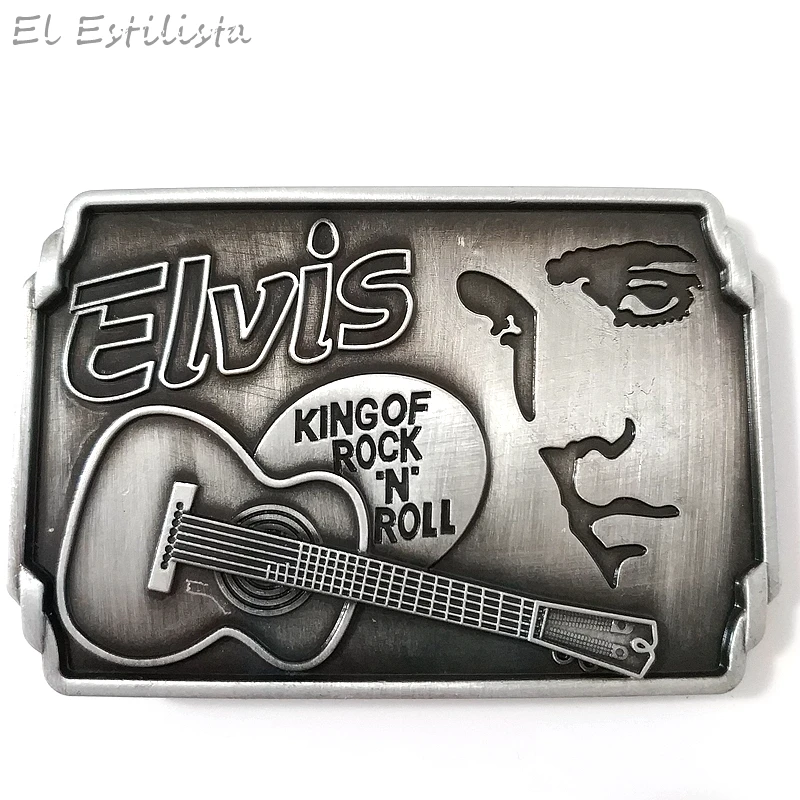 Fashion Musician ELVIS Belt Buckle Rock Music Punk Mens Belt Buckle with 4cm Belts Vintage Silver Accessories DIY Leather Craft
Fashion Musician ELVIS Belt Buckle Rock Music Punk Mens Belt Buckle with 4cm Belts Vintage Silver Accessories DIY Leather Craft