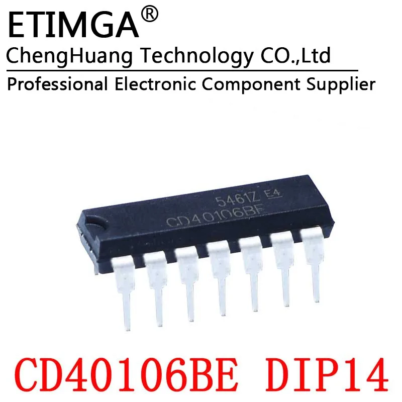 5 шт./лот CD40106BE CD40106 40106 DIP14 IC триггер | Электронные компоненты и принадлежности