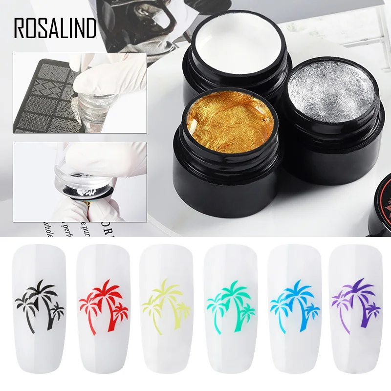 ROSALIND Nail Art Stamping Gel Print For Manicure Nails 5ml Colors Soak Off UV Decoration Stamping Gel Plate Nail Polish Varnish
ROSALIND Nail Art Stamping Gel Print For Manicure Nails 5ml Colors Soak Off UV Decoration Stamping Gel Plate Nail Polish Varnish