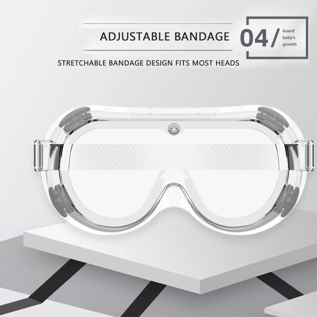 Protective Eye Mask Anti-Fog Dust Medical Splash Safety Goggles Wide Vision Disposable Indirect Vent Prevent Infection
Protective Eye Mask Anti-Fog Dust Medical Splash Safety Goggles Wide Vision Disposable Indirect Vent Prevent Infection