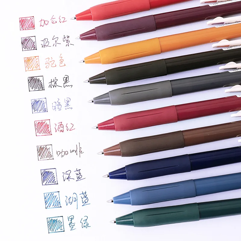 5Pc 0.5mm Colored Ink Pen Vintage Colors Gel Pen Marker Pens for Writing Marking Office School Stationery Kawaii School Supplies
5Pc 0.5mm Colored Ink Pen Vintage Colors Gel Pen Marker Pens for Writing Marking Office School Stationery Kawaii School Supplies