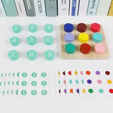Kindergarten Area Corner Game Mathematics Screwing Bottle Putting Color Matching Self-made Educational Early Education Toy
Kindergarten Area Corner Game Mathematics Screwing Bottle Putting Color Matching Self-made Educational Early Education Toy