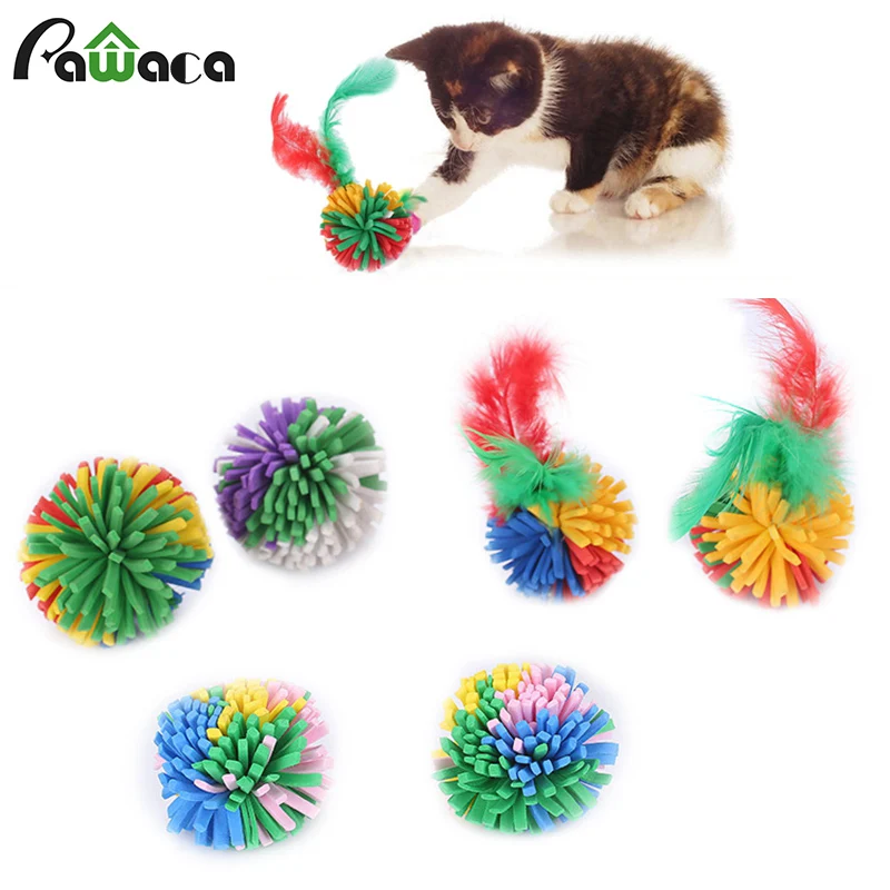 1 Set 6 Pcs Cat Toy Color Flower Ball Colorful EVA Flower Ball Foam Cat Toy Ball Cat Kitten Catch/Chase/Play Ball, Random Color
1 Set 6 Pcs Cat Toy Color Flower Ball Colorful EVA Flower Ball Foam Cat Toy Ball Cat Kitten Catch/Chase/Play Ball, Random Color