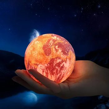 Creative 3D Print Star Moon Lamp Classic Texture Delicate Design Chic Colorful Change USB Rechargeable Bedside Night Light
Creative 3D Print Star Moon Lamp Classic Texture Delicate Design Chic Colorful Change USB Rechargeable Bedside Night Light