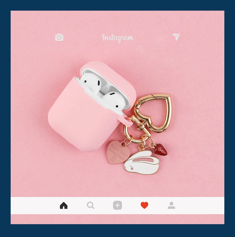 Sweet Pink Silicone Case for Apple Airpods Cute Korean Rabbit Decor Accessories Bluetooth Earphone Headphone Box Cover Key Ring
Sweet Pink Silicone Case for Apple Airpods Cute Korean Rabbit Decor Accessories Bluetooth Earphone Headphone Box Cover Key Ring