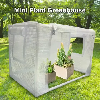 Mini Plant Growing Greenhouse Succulents Plant Protective Mesh Net Winter Warm Insulation Shield Anti-Mosquito Pest Control Tent
Mini Plant Growing Greenhouse Succulents Plant Protective Mesh Net Winter Warm Insulation Shield Anti-Mosquito Pest Control Tent