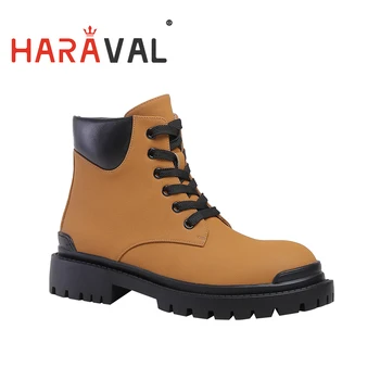 HARAVAL Women Mountain Shoes Women Boots Waterproof Slip Resistant Cold Sport Lady Boots Quality Rounded Toe Footwear E146L 
HARAVAL Women Mountain Shoes Women Boots Waterproof Slip Resistant Cold Sport Lady Boots Quality Rounded Toe Footwear E146L