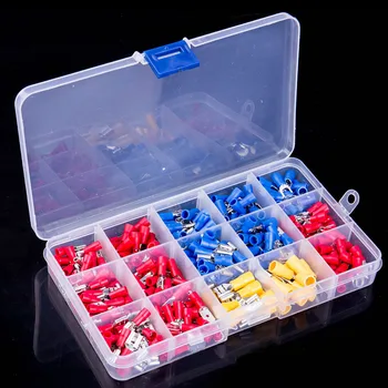 280pcs Assorted Crimp Spade Terminal Insulated Electrical Wire Cable Connector Kit Set can CSV
280pcs Assorted Crimp Spade Terminal Insulated Electrical Wire Cable Connector Kit Set can CSV