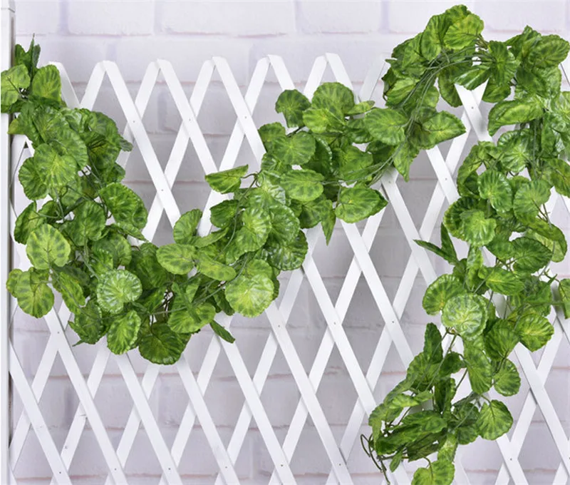240cm Artificial Ivy Garland Vine Fake Begonia Leaves Plant Wedding Home Garden Wall Hanging Decoration 
240cm Artificial Ivy Garland Vine Fake Begonia Leaves Plant Wedding Home Garden Wall Hanging Decoration