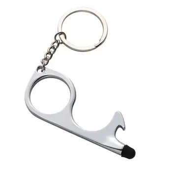 New Multi-function Stylus Door Opener Hygiene Hand Beer Touch Screen Key Chain Non-contact Safety Portable Press Elevator Tool
New Multi-function Stylus Door Opener Hygiene Hand Beer Touch Screen Key Chain Non-contact Safety Portable Press Elevator Tool