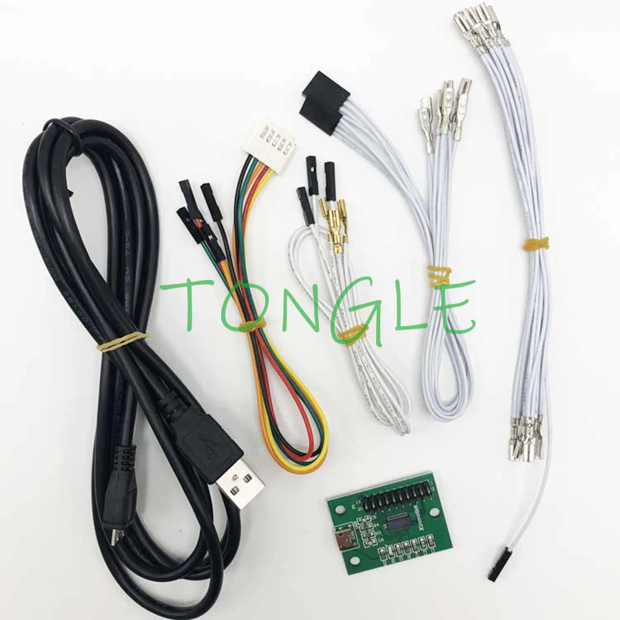 Комплект контроллера XM-08 для аркадных игр ПК PS3 Raspberry Pi включая USB-кодировщик с