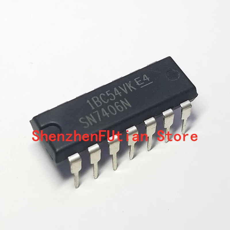 5 шт./лот SN7406N DM7406N HD7406P SN7406 7406P 7406N 7406 DIP14
5 шт./лот SN7406N DM7406N HD7406P SN7406 7406P 7406N 7406 DIP14