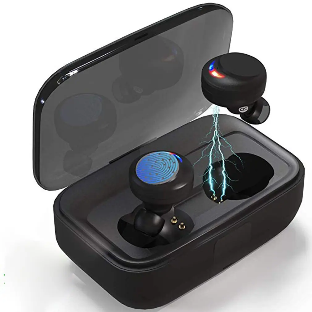 Waterproof Wireless Bluetooth 5.0 Touch Control Earphone Mini Twins Stereo Sports Swimming Headphone 3000mAh Charging Box
Waterproof Wireless Bluetooth 5.0 Touch Control Earphone Mini Twins Stereo Sports Swimming Headphone 3000mAh Charging Box