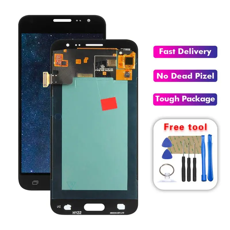 ЖК-дисплей AMOLED для Samsung Galaxy J3 2016 J320 J320F J320H J320M J320FN с сенсорным экраном и