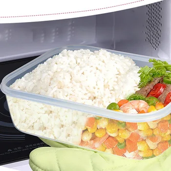 3pcs Food Storage Container with Lids Rectangular Plastic Lunch Box Stackable Microwave Kitchen Meal Container
3pcs Food Storage Container with Lids Rectangular Plastic Lunch Box Stackable Microwave Kitchen Meal Container