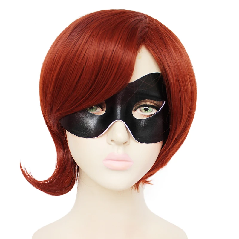 The Incredibles Elastigirl Helen Parr Cosplay Wig Short Bob Red Brown Synthetic Hair Halloween Costume Party Wigs for Women
The Incredibles Elastigirl Helen Parr Cosplay Wig Short Bob Red Brown Synthetic Hair Halloween Costume Party Wigs for Women