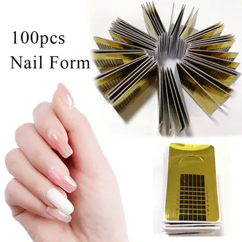 100pcs Nail Art Tools Nail Extension UV Gel Tips Extension Builder Form Guide For Nail Extension Stencil Manicure Tools
100pcs Nail Art Tools Nail Extension UV Gel Tips Extension Builder Form Guide For Nail Extension Stencil Manicure Tools