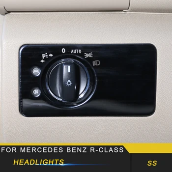 For Mercedes Benz R-Class 2014-2017 Car Headlight Button Switch Panel Cover Trim Frame Sticker Interior Accessories
For Mercedes Benz R-Class 2014-2017 Car Headlight Button Switch Panel Cover Trim Frame Sticker Interior Accessories