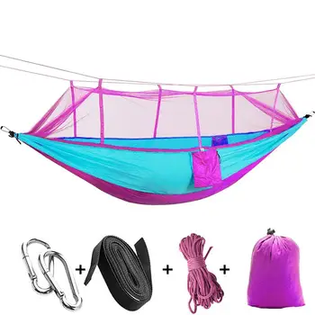 Sturdy 4color Nylon Mosquito Net Parachute Hammock Hanging Camping Tents Tent Hammock Outdoors Couch Swing Hanging Bed Lifts
Sturdy 4color Nylon Mosquito Net Parachute Hammock Hanging Camping Tents Tent Hammock Outdoors Couch Swing Hanging Bed Lifts