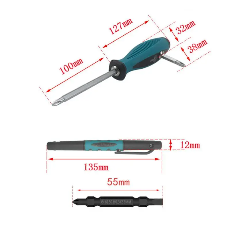 Electric Screwdriver Magnetic Repair Tool Set Multi-functional Electrician Bit Premium Quality
Electric Screwdriver Magnetic Repair Tool Set Multi-functional Electrician Bit Premium Quality