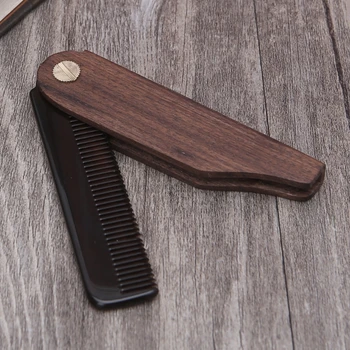 New Fashion Beard comb walnut handle comb acetate Folding Pocket Moustache Comb X7JA
New Fashion Beard comb walnut handle comb acetate Folding Pocket Moustache Comb X7JA