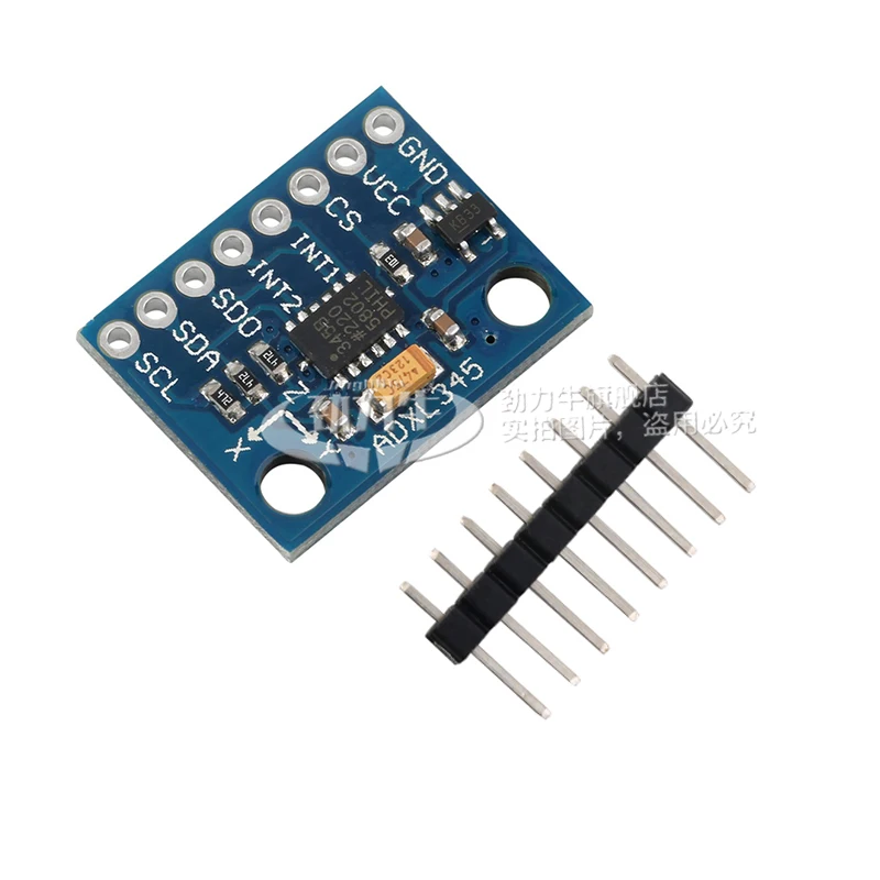 GY-291 ADXL345 Three-axis Gravity Acceleration Tilt Angle Sensor Module IIC/SPI Transmission
GY-291 ADXL345 Three-axis Gravity Acceleration Tilt Angle Sensor Module IIC/SPI Transmission