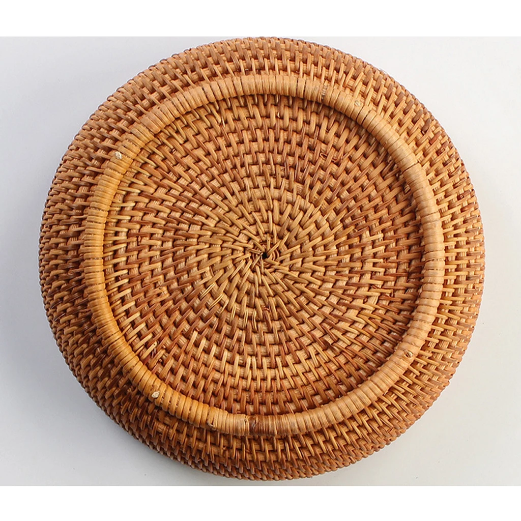 Woven Decor Storage Basket Fruits Vegetables food Gathering Garden Handmade Round Bread Roll Fruits Bowl Storage Tray Container Woven Decor Storage Basket Fruits Vegetables food Gathering Garden Handmade Round Bread Roll Fruits Bowl Storage Tray Container