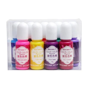 9pcs/Set Solid Color Pigment Liquid Paint Art Concentrated Model UV Dye Epoxy Resin Jewelry Making Crafts Colourant DIY
9pcs/Set Solid Color Pigment Liquid Paint Art Concentrated Model UV Dye Epoxy Resin Jewelry Making Crafts Colourant DIY