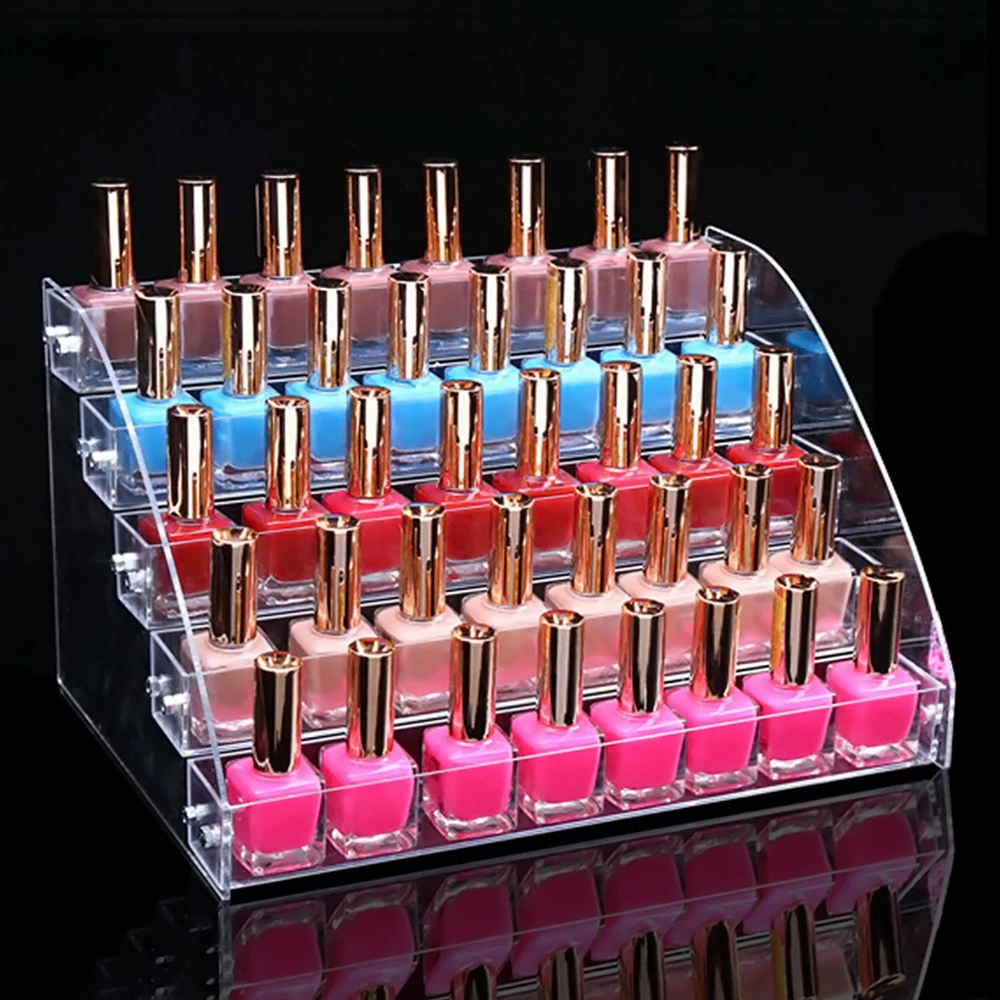 Organizer Shelf for Nail Polish Tattoo Ink Varnishes Cosmetic Display Holder Acrylic Removable Rack MakeUp Storage Box Bins
Organizer Shelf for Nail Polish Tattoo Ink Varnishes Cosmetic Display Holder Acrylic Removable Rack MakeUp Storage Box Bins