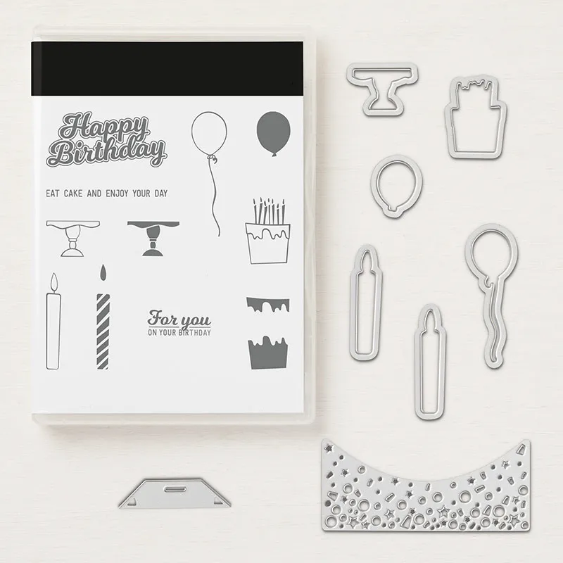 2019 New Birthday Candle 8Pc Metal Cutting Dies and Clear Stamps for Scrapbooking DIY Card Making Cutting Crafts Stencil Dies
2019 New Birthday Candle 8Pc Metal Cutting Dies and Clear Stamps for Scrapbooking DIY Card Making Cutting Crafts Stencil Dies