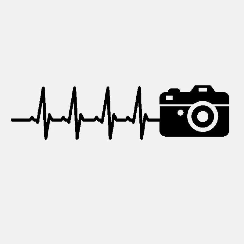 Фото Dawasaru Photography Pulse Heartbeat Lovely Car Stickers Sunscreen Decals Truck Laptop Auto Accessories Decoration PVC 15cm*4cm |