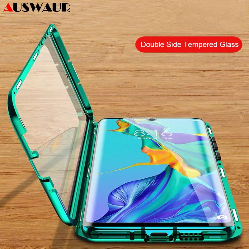 Double Magnetic Tempered Glass Metal Frame Phone Case for Samsung Galaxy Note 8 9 10 S8 S9 S10 5G S10E A50 A70 A40 Plus Cover
Double Magnetic Tempered Glass Metal Frame Phone Case for Samsung Galaxy Note 8 9 10 S8 S9 S10 5G S10E A50 A70 A40 Plus Cover
