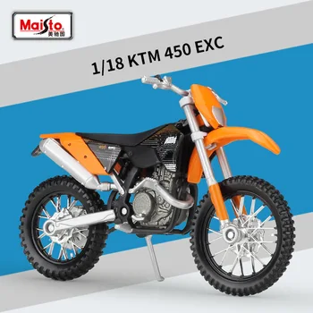 1/18 KTM 450 EXC Off-road Motorcycle Alloy Diecast Model Static Simulation Miniature Motorcycles Metal Sculpture Collection Toys
1/18 KTM 450 EXC Off-road Motorcycle Alloy Diecast Model Static Simulation Miniature Motorcycles Metal Sculpture Collection Toys