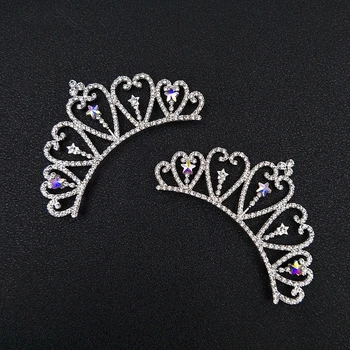 10pc/lot Princess Crown embellishment for Girls Birthday Gift Tiara Silver Crystal Floral Wedding Bridal Hair Head Accessories 
10pc/lot Princess Crown embellishment for Girls Birthday Gift Tiara Silver Crystal Floral Wedding Bridal Hair Head Accessories
