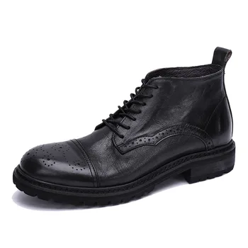 bullock High Quality Genuine Leather Riding boots men Chelsea boots men autumn winter British retro men shoes all-match cowhide
bullock High Quality Genuine Leather Riding boots men Chelsea boots men autumn winter British retro men shoes all-match cowhide