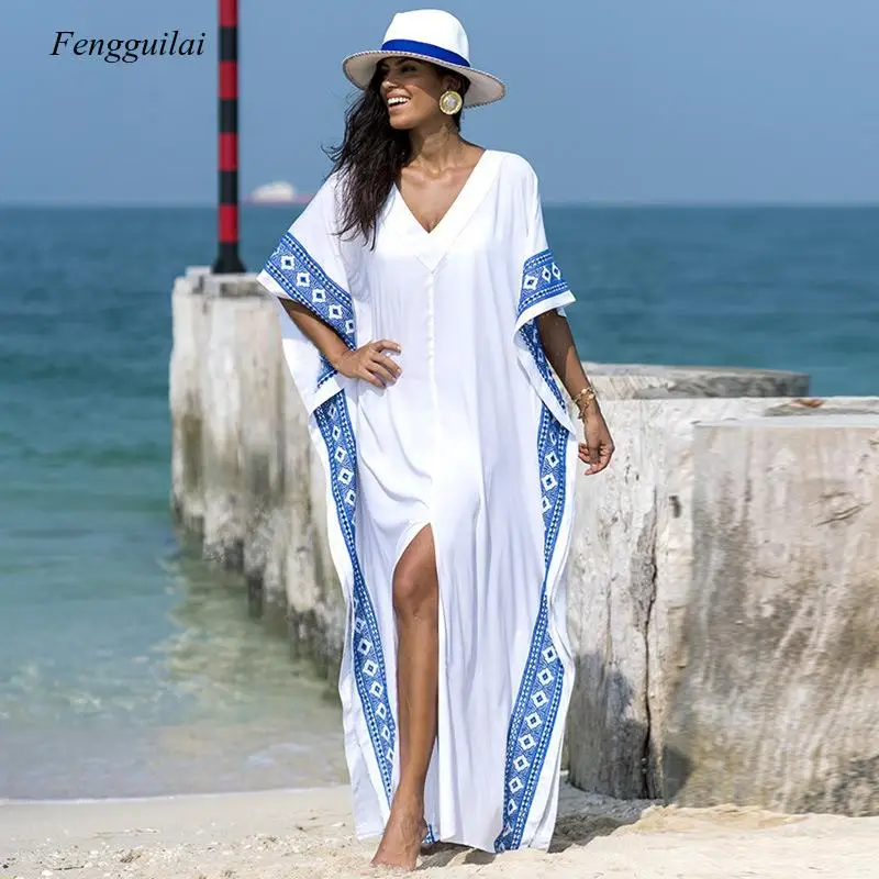 Beach Cover up Summer Women Beachwea Tunic Oversize Bikini Robe de Plage Sarong Beach 
Beach Cover up Summer Women Beachwea Tunic Oversize Bikini Robe de Plage Sarong Beach
