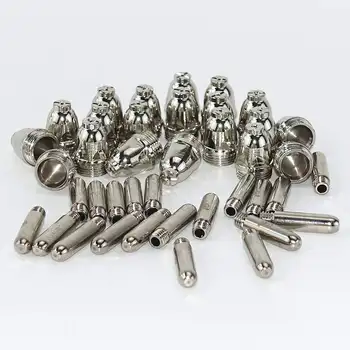 40pcs AG60 Plasma Cutting Torch Consumable SG55 Plasma Cutter Kit 60A AG-60 Plasma Torch Tip Electrode Nozzle
40pcs AG60 Plasma Cutting Torch Consumable SG55 Plasma Cutter Kit 60A AG-60 Plasma Torch Tip Electrode Nozzle
