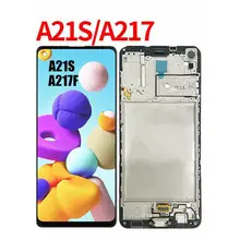 NEW Original 6.5 lcd display for samsung galaxy a21s a217 a217f/ds lcd display touch screen digitizer assembly with frame mount
NEW Original 6.5 lcd display for samsung galaxy a21s a217 a217f/ds lcd display touch screen digitizer assembly with frame mount