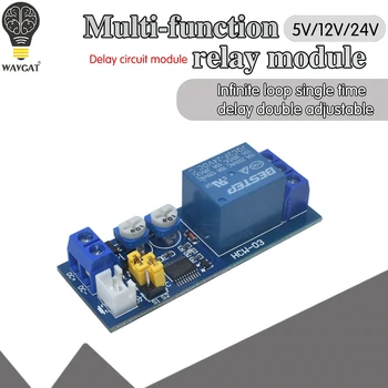 5V 12V 24V Infinite loop / single / delay double adjustable / multi-function relay module / delay circuit module
5V 12V 24V Infinite loop / single / delay double adjustable / multi-function relay module / delay circuit module