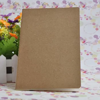 

Notebook Sketchbook Notebook for school supplies A5 30 sheets Kraft paper cover Notebook blank page