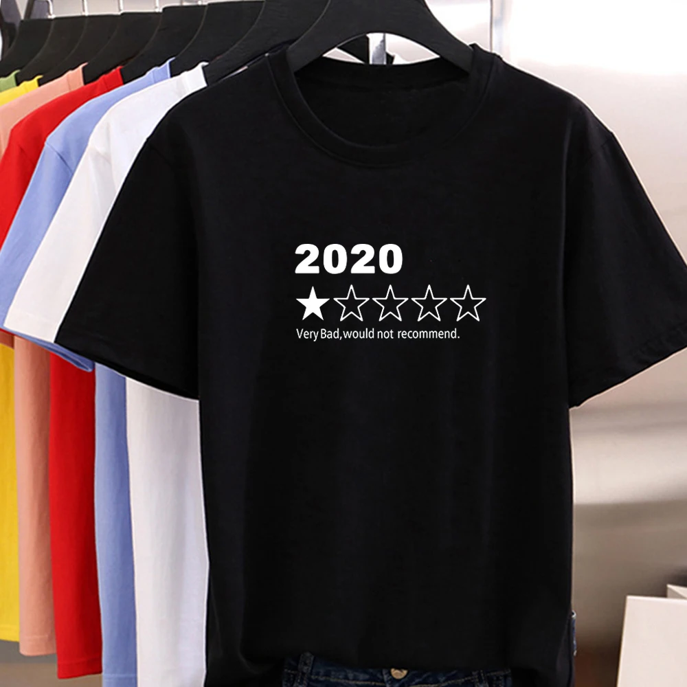 2020 Very Bad, Would not recommend. Letter Print New T Shirt Women Refreshing versatile T-shirt Halloween Oversize Cheap T Shirt
2020 Very Bad, Would not recommend. Letter Print New T Shirt Women Refreshing versatile T-shirt Halloween Oversize Cheap T Shirt