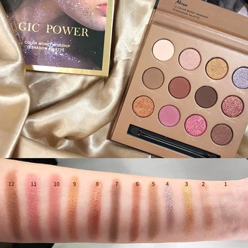 COLORROSE Marquis Magic Power Eyeshadow Palette, 12 Shades, Matte&Glitter, Easy to Blend
COLORROSE Marquis Magic Power Eyeshadow Palette, 12 Shades, Matte&Glitter, Easy to Blend