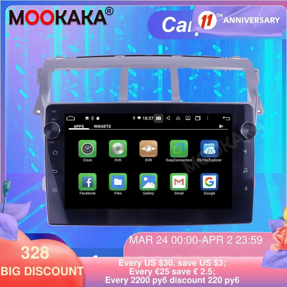 FOR Toyota VIOS 2008-2013 Android10.0 4GB RAM +128GB ROM Tesla Screen Car Multimedia Player GPS Navigation Auto Stereo Head unit
FOR Toyota VIOS 2008-2013 Android10.0 4GB RAM +128GB ROM Tesla Screen Car Multimedia Player GPS Navigation Auto Stereo Head unit