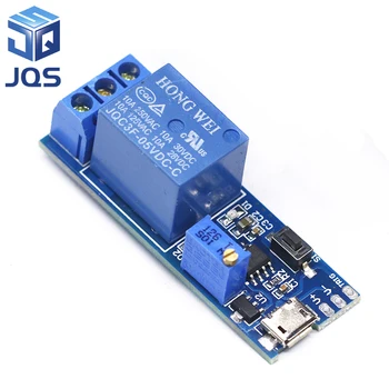 Smart Electronics 5V-30V Micro USB Power Adjustable Delay Relay Timer Control Module Trigger Delay Switch
Smart Electronics 5V-30V Micro USB Power Adjustable Delay Relay Timer Control Module Trigger Delay Switch