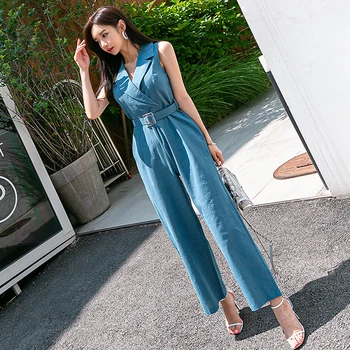 new arrival ladies fashion high quality sleeveless summer jumpsuit high waist elegant work style temperament long pant jumpsuit
new arrival ladies fashion high quality sleeveless summer jumpsuit high waist elegant work style temperament long pant jumpsuit