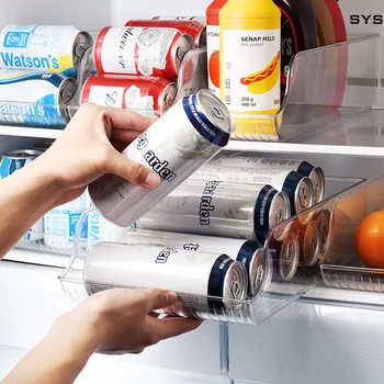Refrigerator Storage Rack Box Can Beverage Organizer Pull-out Beer Juice Bottle Finishing Box Kitchen Accessories
Refrigerator Storage Rack Box Can Beverage Organizer Pull-out Beer Juice Bottle Finishing Box Kitchen Accessories