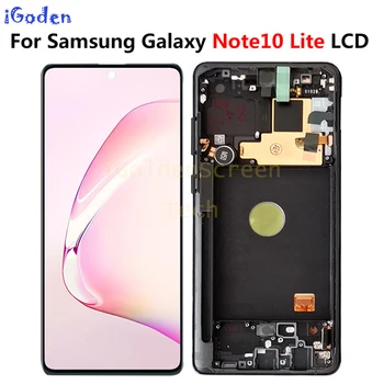 For Samsung Galaxy Note 10 lite Lcd N770F/DS N770F/DSM with Frame Display Touch Screen Digitizer For Samsung note10 lite Display
For Samsung Galaxy Note 10 lite Lcd N770F/DS N770F/DSM with Frame Display Touch Screen Digitizer For Samsung note10 lite Display