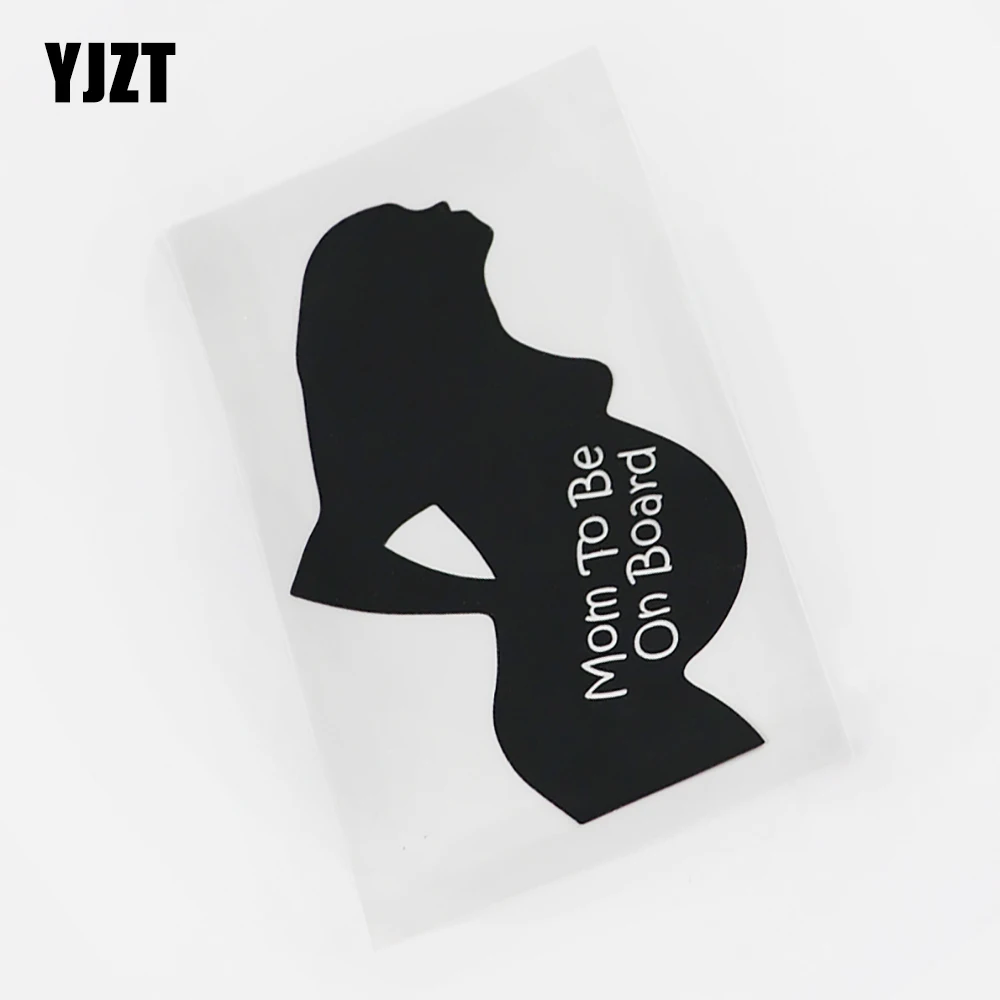YJZT 9.8CM*15.2CM Mom To Be On Board Pregnant Car Sticker Vinyl Decal 13C-0005 | Автомобили и мотоциклы